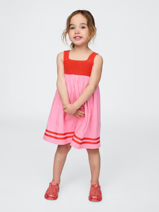 Baby & Toddler Crochet-Yoke Dress | Gap (US)
