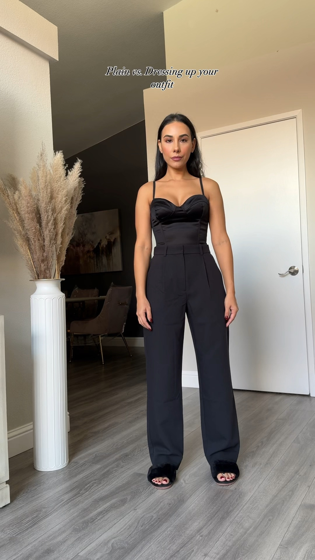 Just adding a few pieces helps elevate your look. 

(The jacket and heels are Zara but they are not available on LTK. The belt is from Revolve but somehow the link does not work).

#LTKparties #LTKGiftGuide #LTKstyletip
