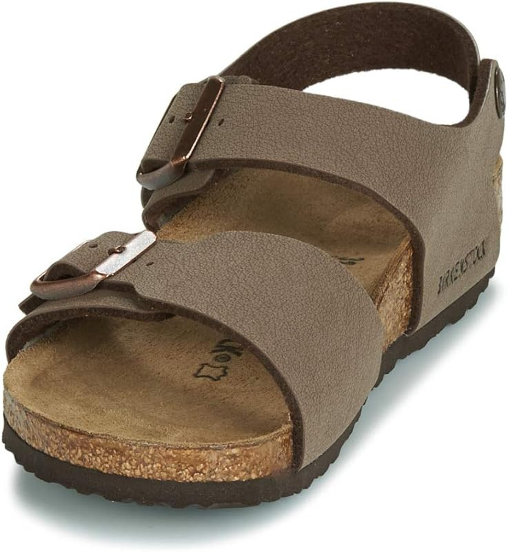 Birkenstock Unisex-Child New York Birko-Flor Style-no. 87033ren Suede Sandals | Amazon (US)