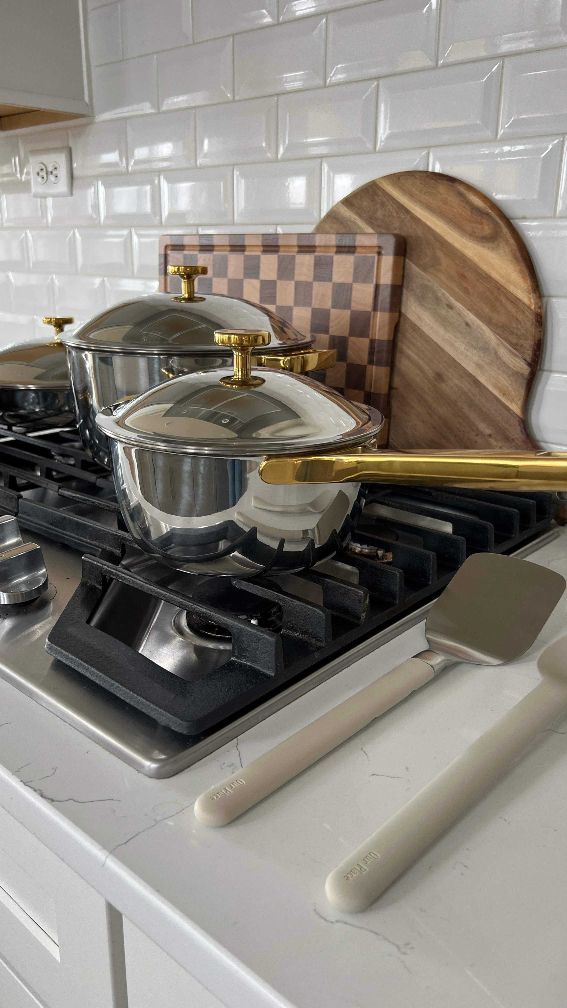 Loving these gorgeous titanium nontoxic pans from Our Place! Now on sale for the first time ever! The chrome/gold color is just perfection  

#LTKSaleAlert #LTKHome