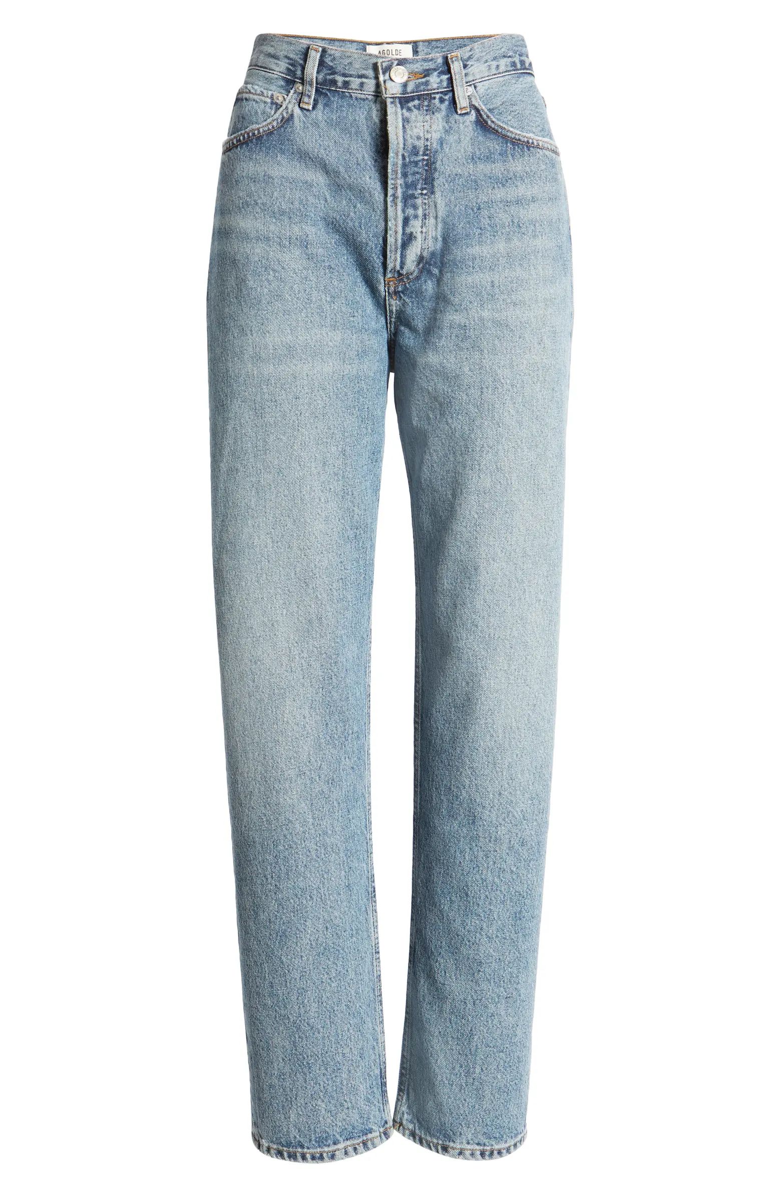 AGOLDE Women's '90s Pinch High Waist Straight Leg Organic Cotton Jeans | Nordstrom | Nordstrom