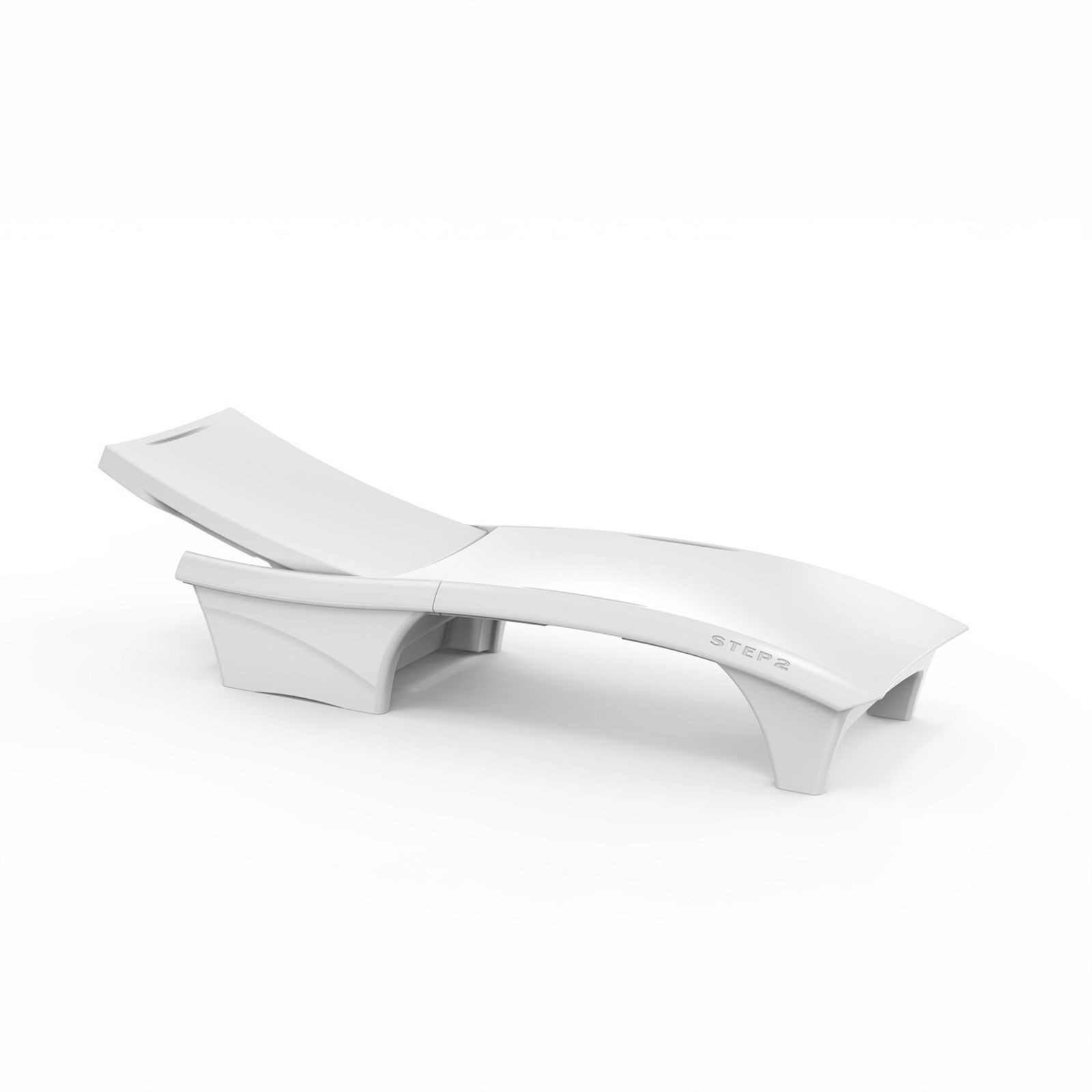Step2 Adjustable Back In-Pool Lounger, White | Kohl's