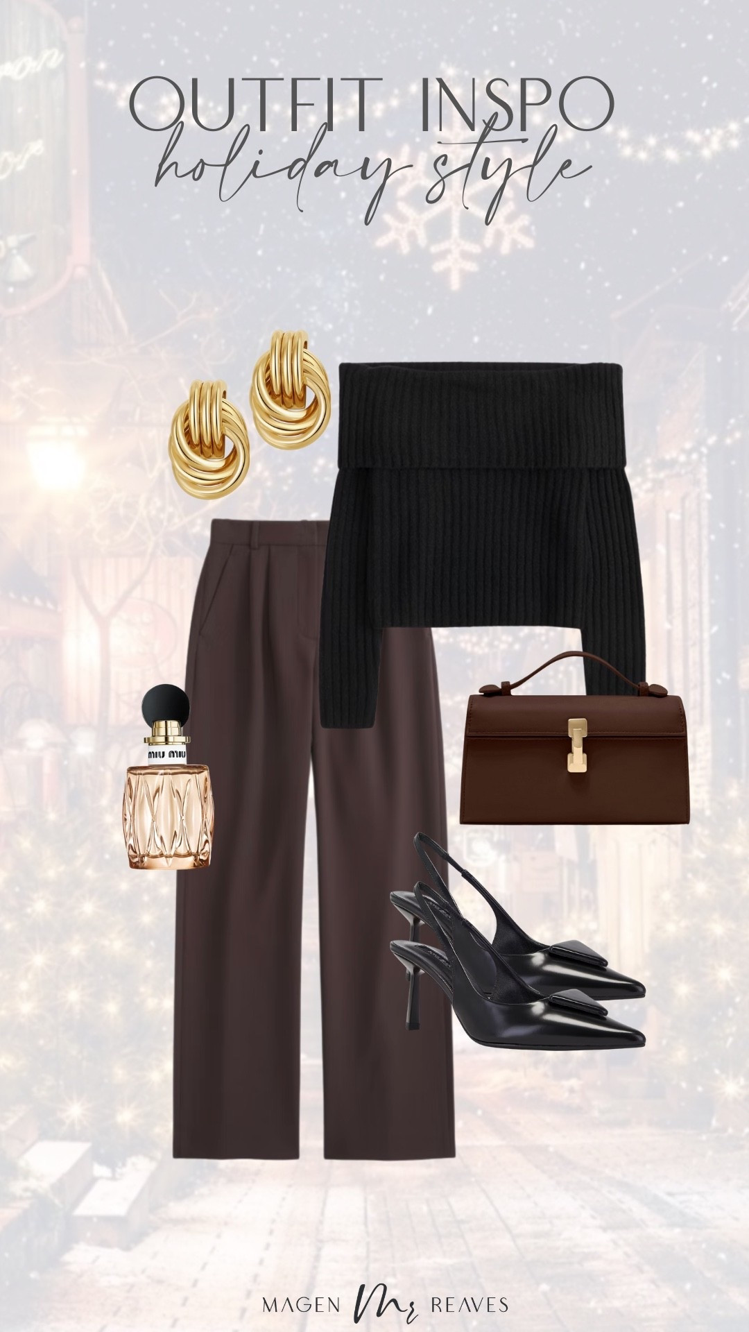 Holiday outfit inspo!

Date night outfit, brown and black outfit, winter outfit

#LTKPetite #LTKHoliday #LTKSeasonal