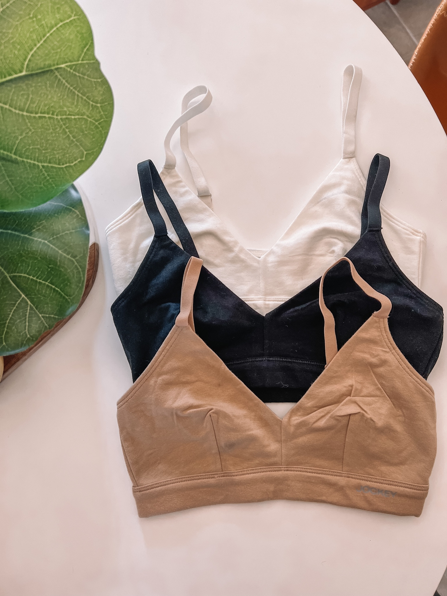 Jockey® Organic Cotton Stretch Triangle Bralette