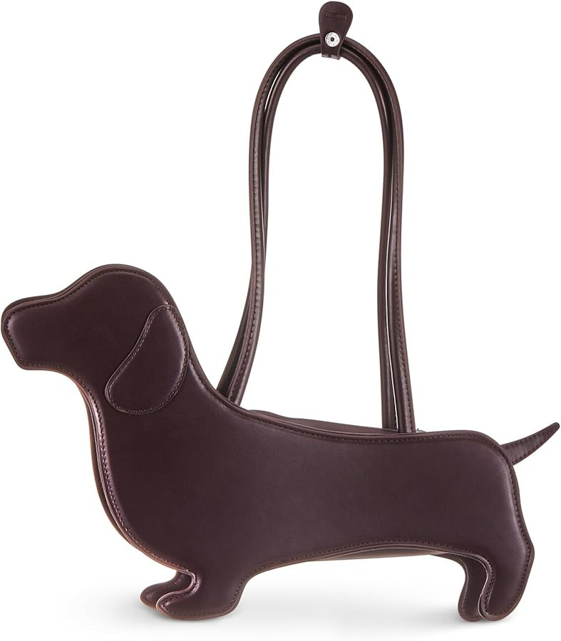 Dachshund Bag, Gifts for Women Purse Dachshund Dog Shaped Shoulder Bag Cute Pet PU Leather Tote H... | Amazon (US)