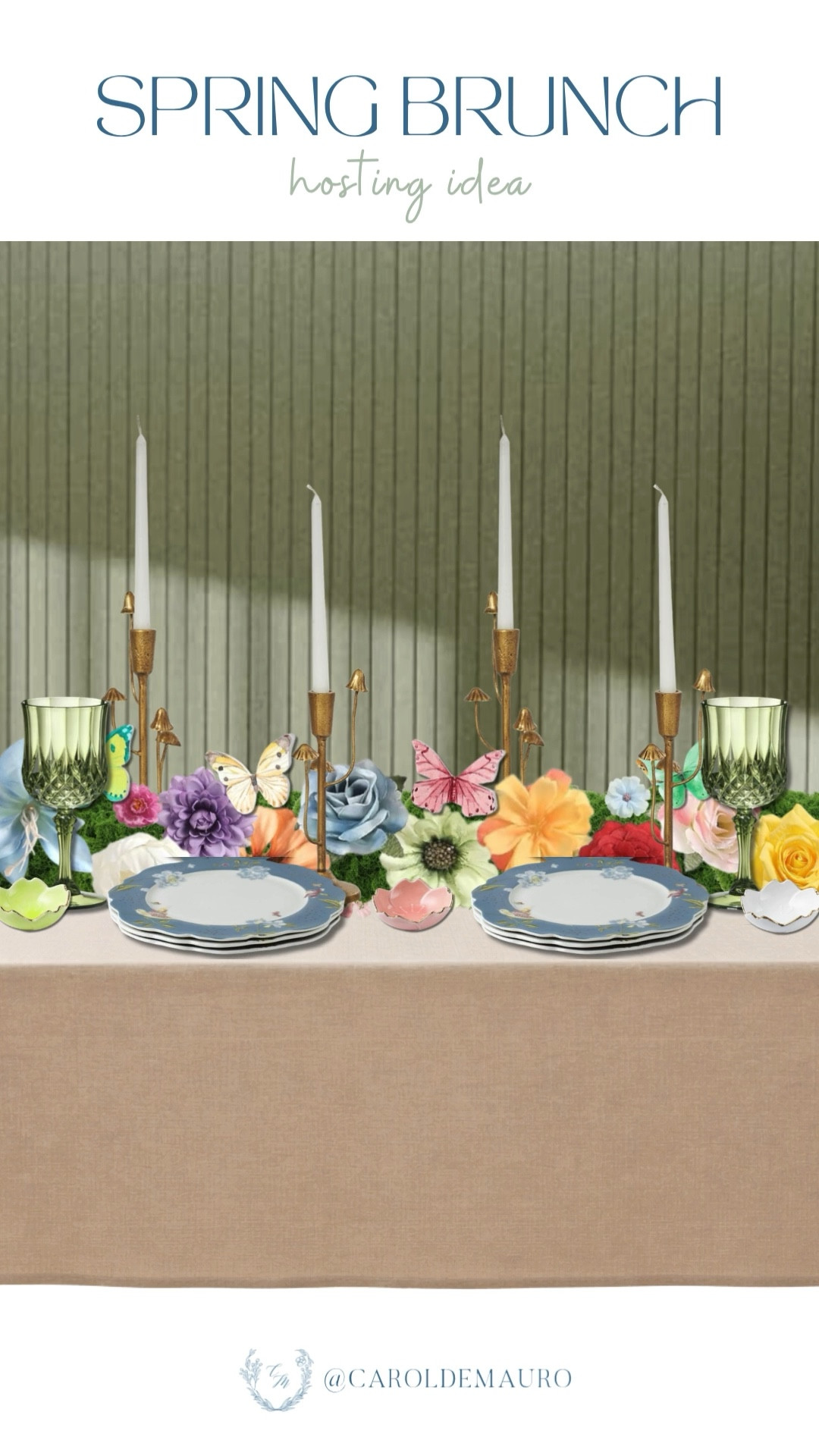 You know that feeling when you finally step back from the table and see everything perfectly in place? The candles are lit, the butterflies are tucked into the florals, and you’ve created a whole garden right in your dining room. All you have to do is recreate this inspo!

amazon home, spring refresh, brunch inspo, tablescape idea, hostess tips, entertaining at home, tableware, grand millenial

#LTKSeasonal #LTKHome #LTKU