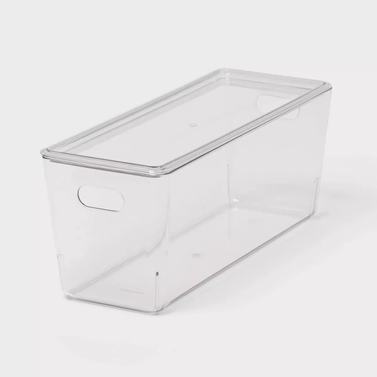 5L Stacking Clear Bin with Lid - Brightroom™: PET, Stackable, Universal Storage, Handles, 13.77... | Target