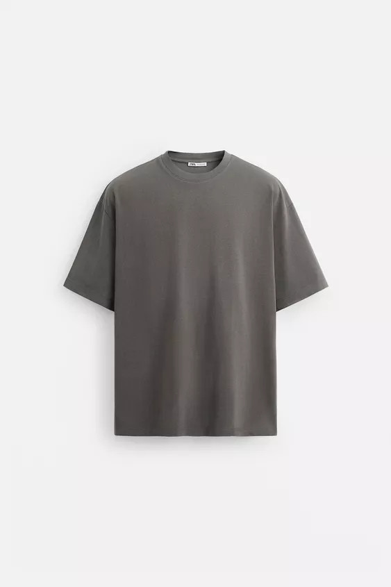 BASIC HEAVY WEIGHT T-SHIRT | Zara US