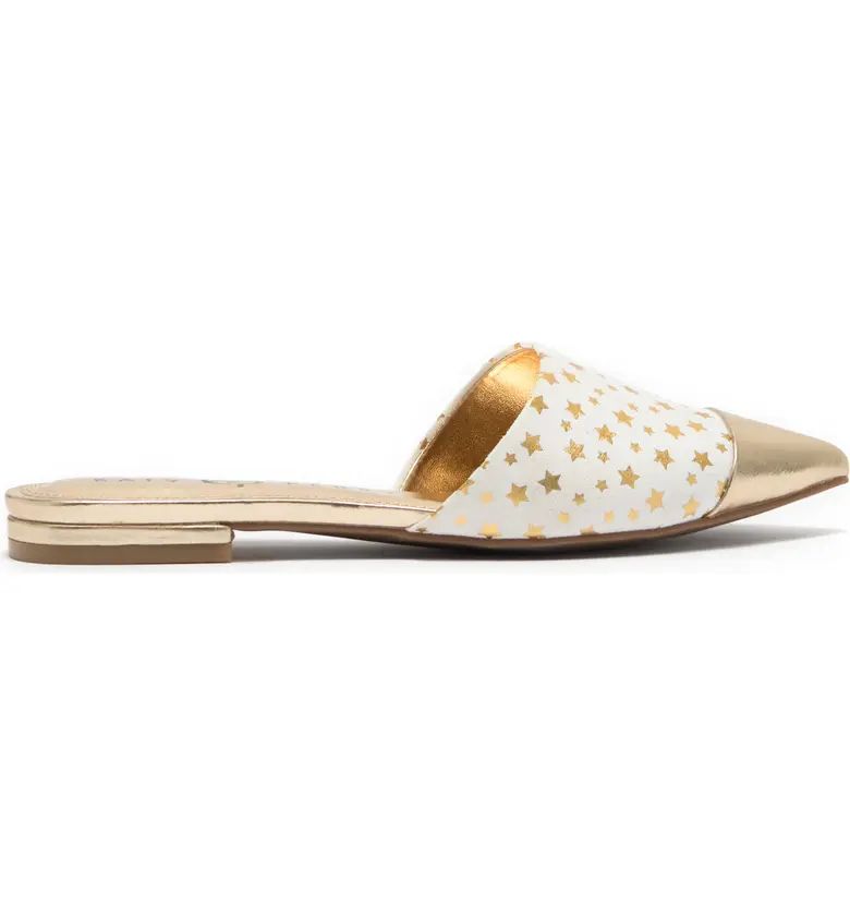 KATY PERRY The Tarin Metallic Star Print Mule | Nordstromrack | Nordstrom Rack