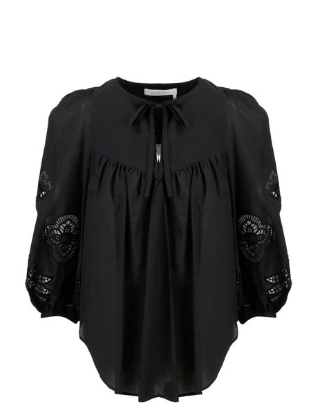 See By Chloé Guipure Lace Blouse | Cettire Global