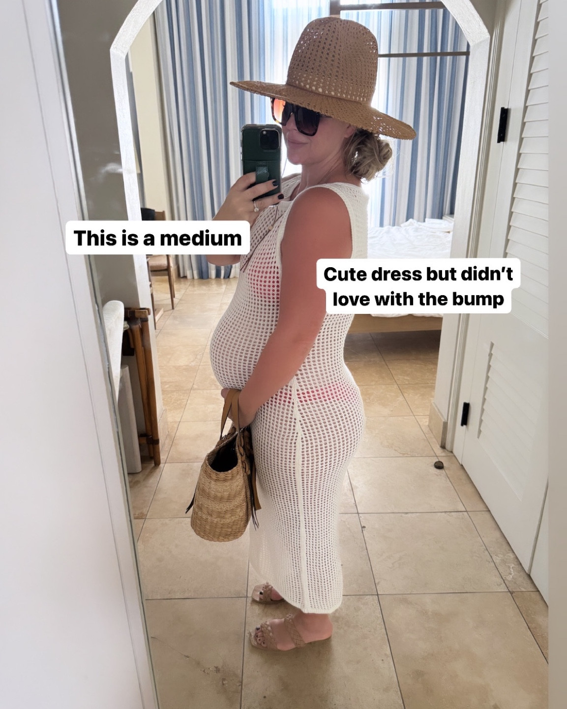 Babymoon coverup outfit. 

#LTKbump #LTKswim