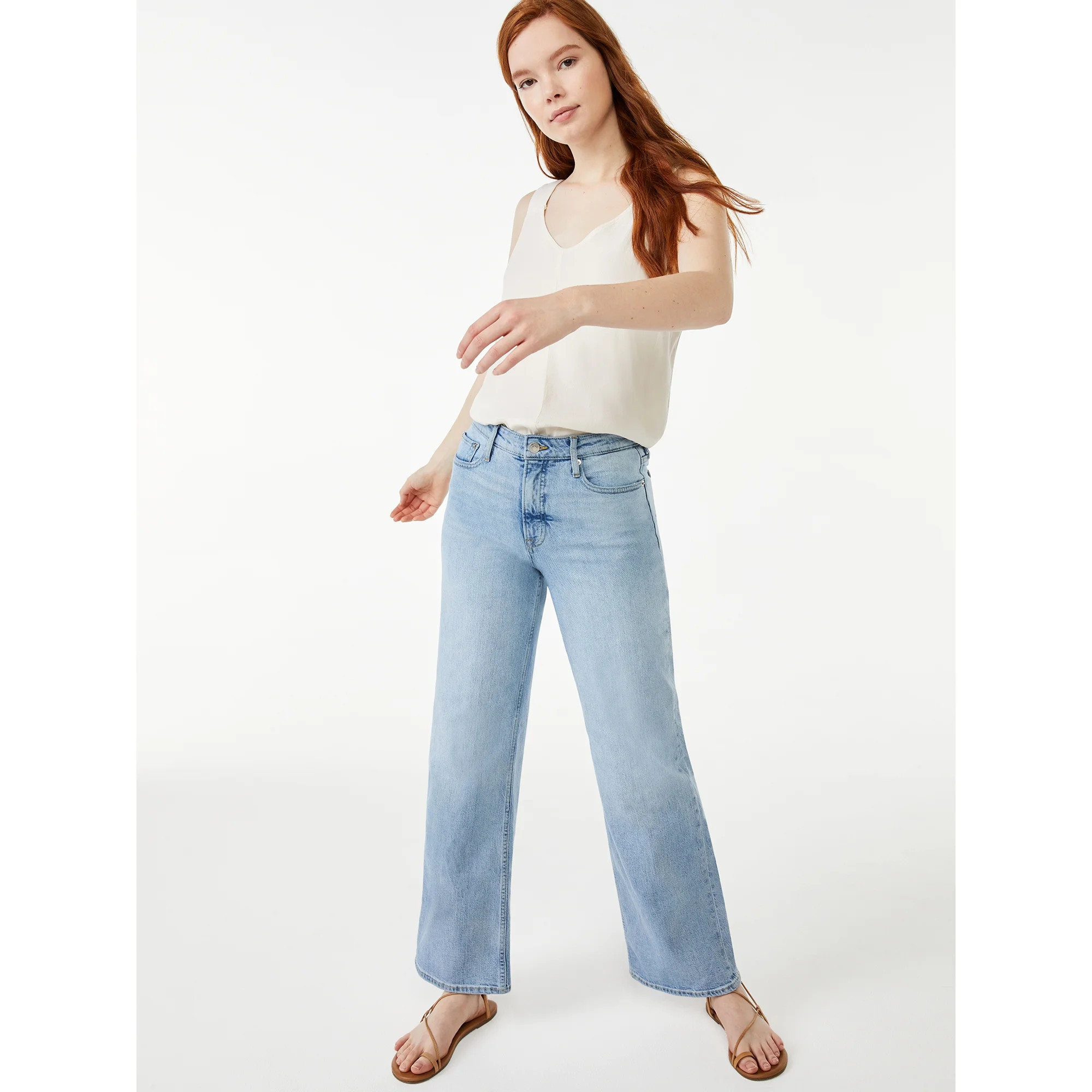 Free Assembly Women's V-Neck Tank Top | Walmart (US)