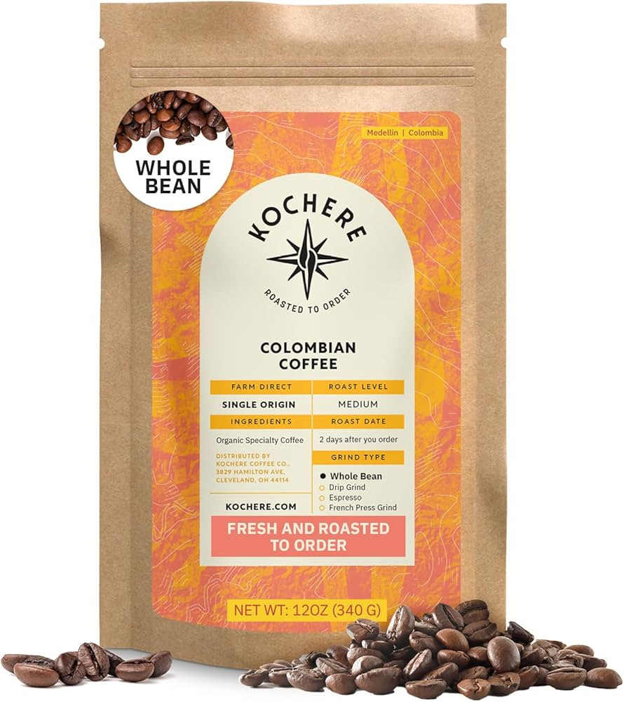 Colombian Medell\u00edn Coffee Beans - Single Origin Medium Roast Coffee Beans, Freshly Roasted T... | Amazon (US)