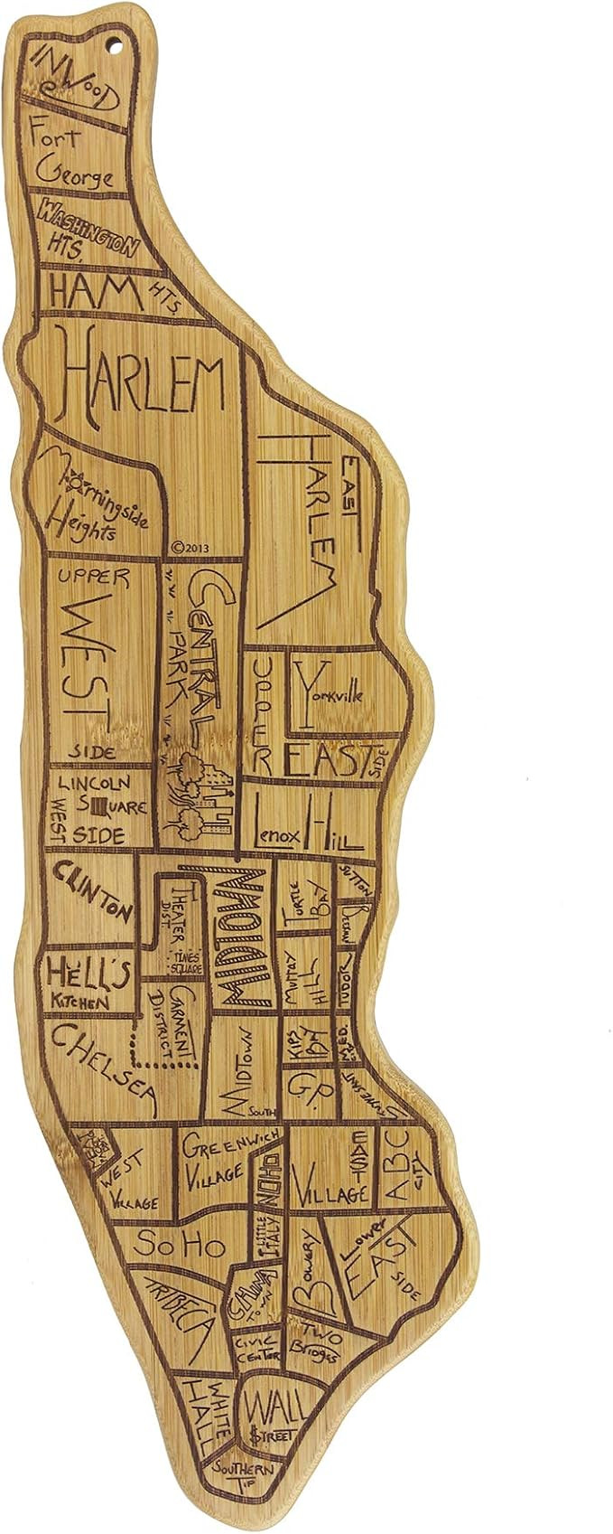 Totally Bamboo Cutting Board, Manhattan, Brown | Amazon (US)