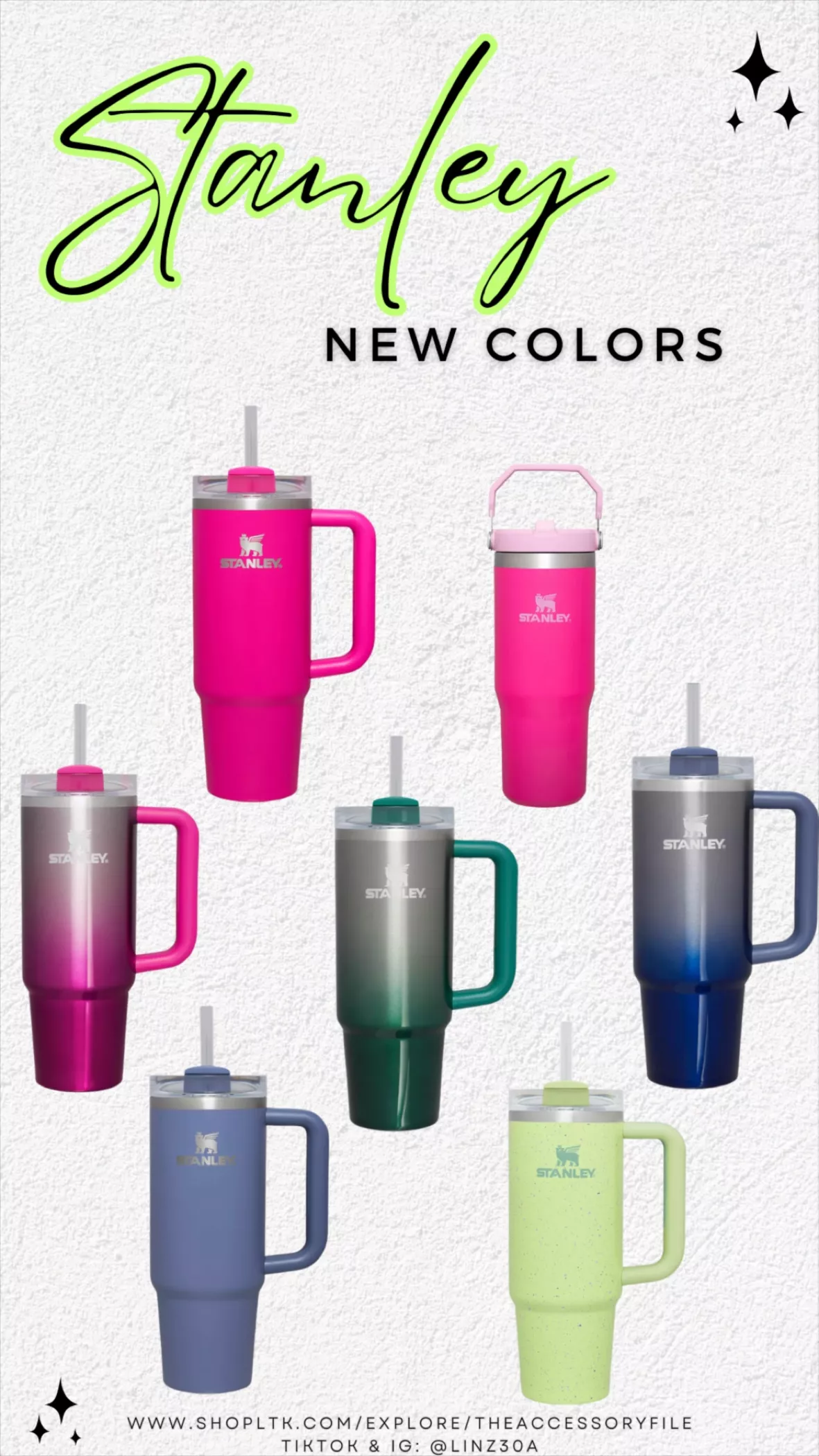 Stanley's Popular IceFlow Tumbler Now Comes in Six New Colors