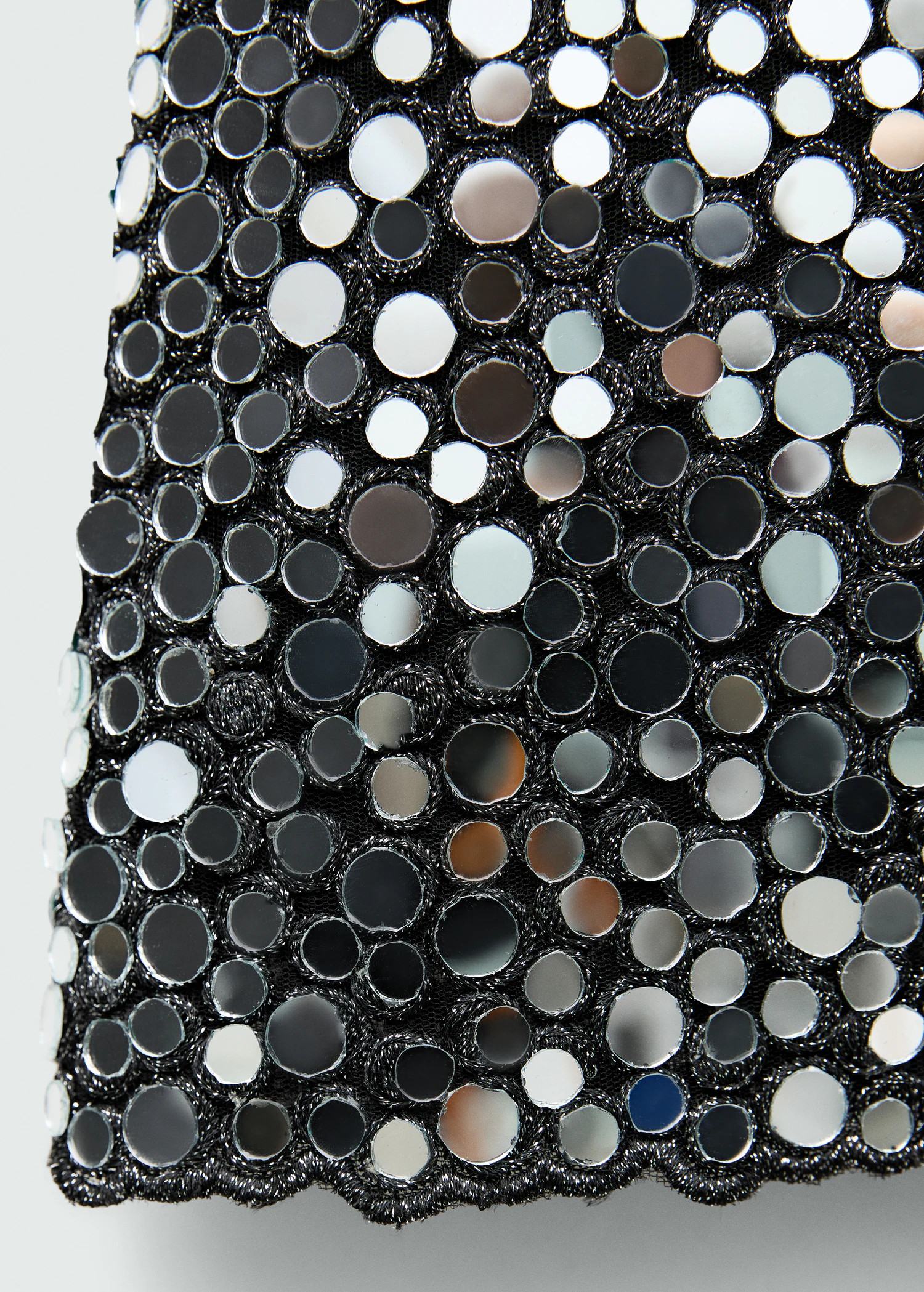 Crystal miniskirt - Women | MANGO United Kingdom | MANGO (UK)