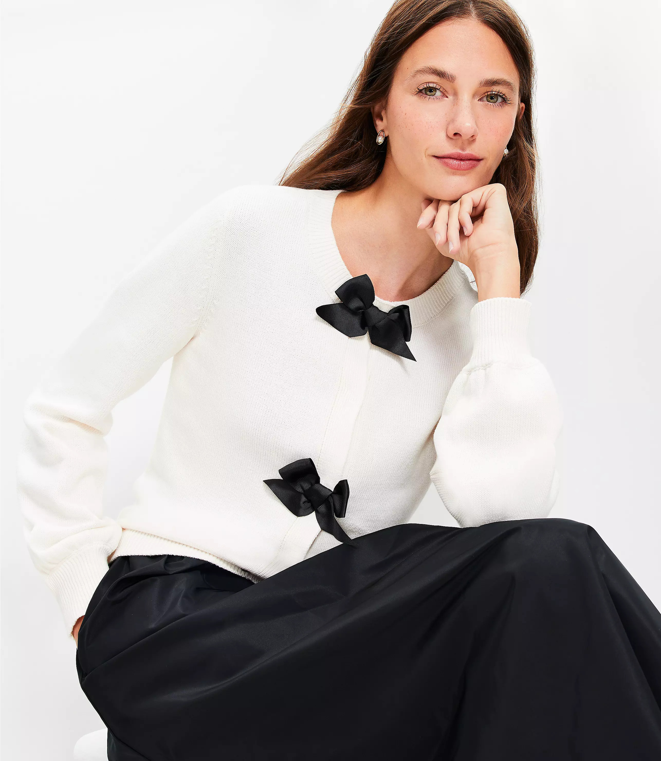 Bow Cardigan | LOFT