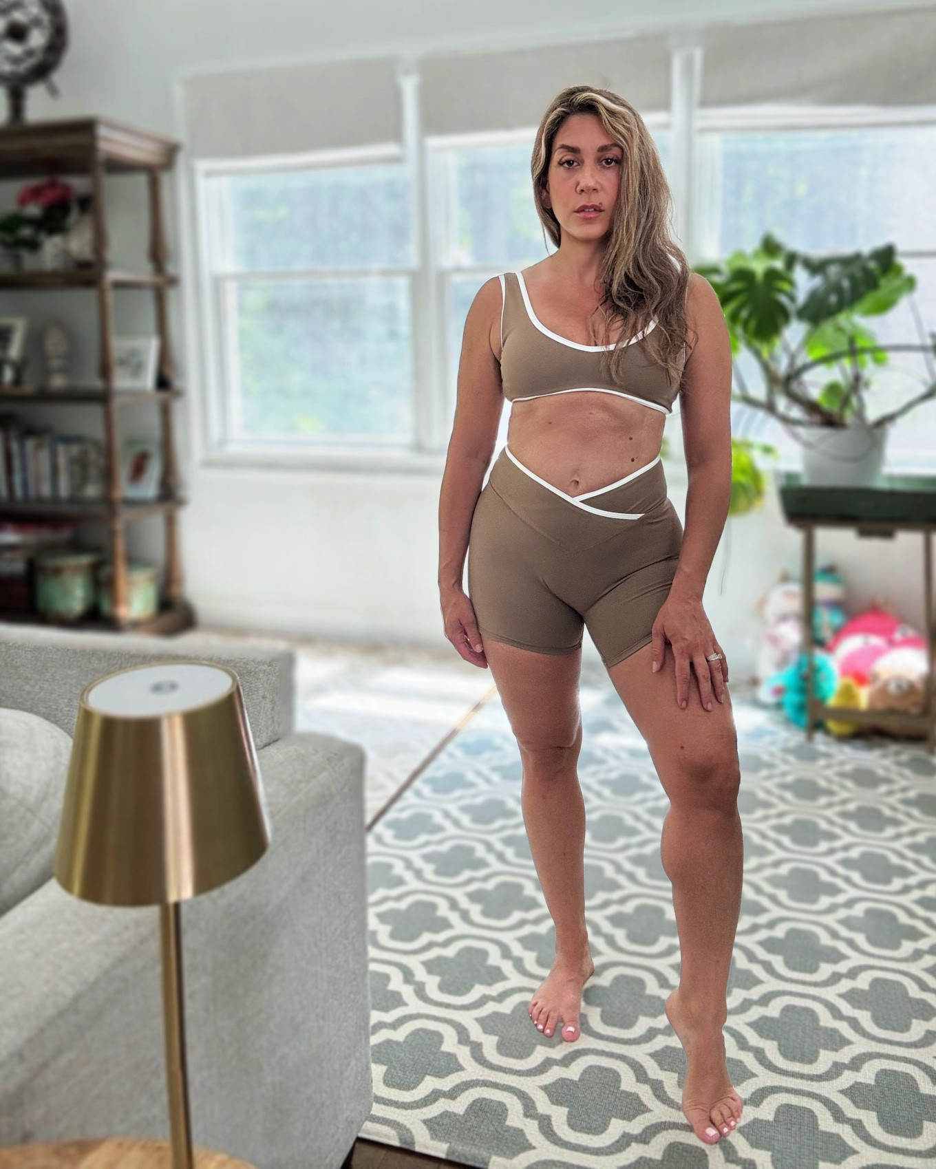 Perfect barre + hot Pilates workout set that looks luxe but won’t break the bank. Fully breathable lightweight yet absolutely sculpting the same time!! Buying more colors and long sets ASAP!! I’m wearing a small.  #barre #pilates #workoutset #amazonfinds #designerdupes #fitnesswear

#LTKfitnessgoals #LTKActive #LTKSeasonal