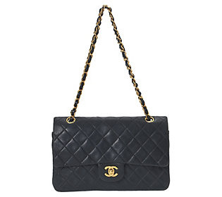 Pre-Owned Chanel Vintage Classic Double Flap Bag | QVC