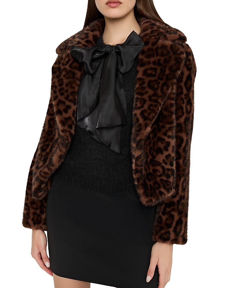 Milly Arya Faux Fur Coat | Bloomingdale's (US)