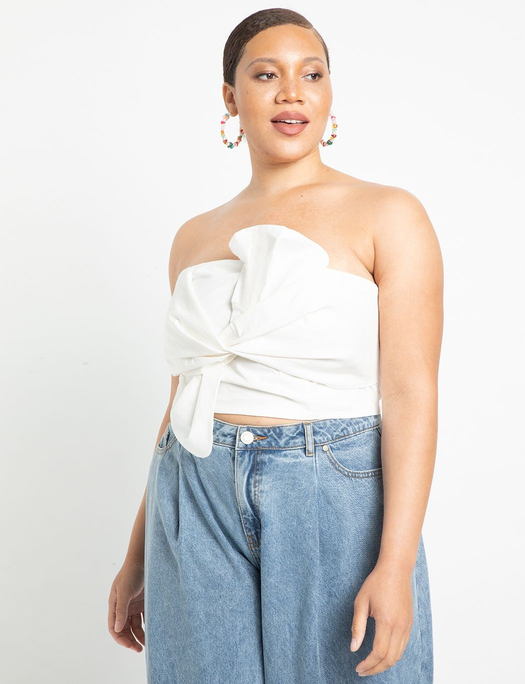Twist Bodice Bustier | Eloquii