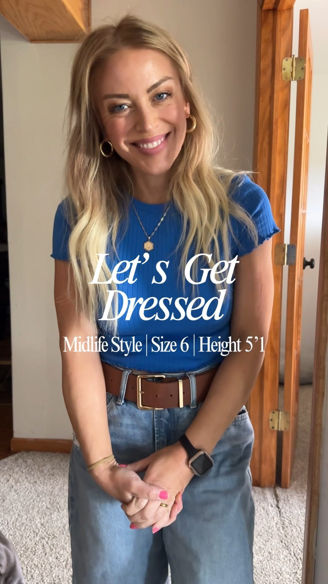 This is one of those outfits that just works.
Running kids around, errands, last-minute plans… you don’t have to think about it.

Barrel jeans + a simple top + sandals = done.

It’s comfortable, flattering, and feels a little elevated without trying too hard—which, if we’re being honest, is the goal now.

#LTKootd #LTKOver40 #LTKmomlife