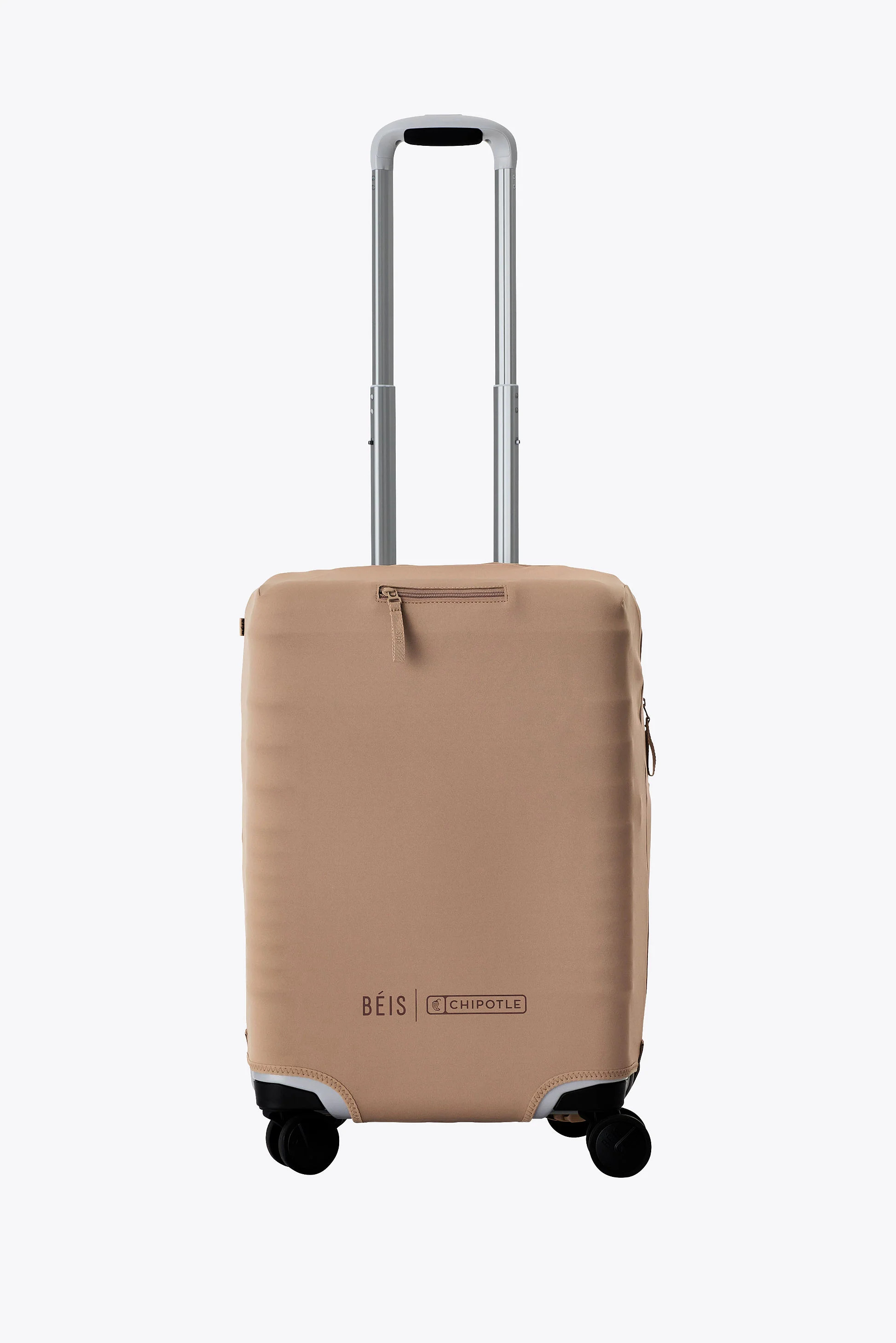 BÉIS x Chiptole 'The Carry-On Cover' in Brown - Brown Luggage Protector & Cover | BEIS