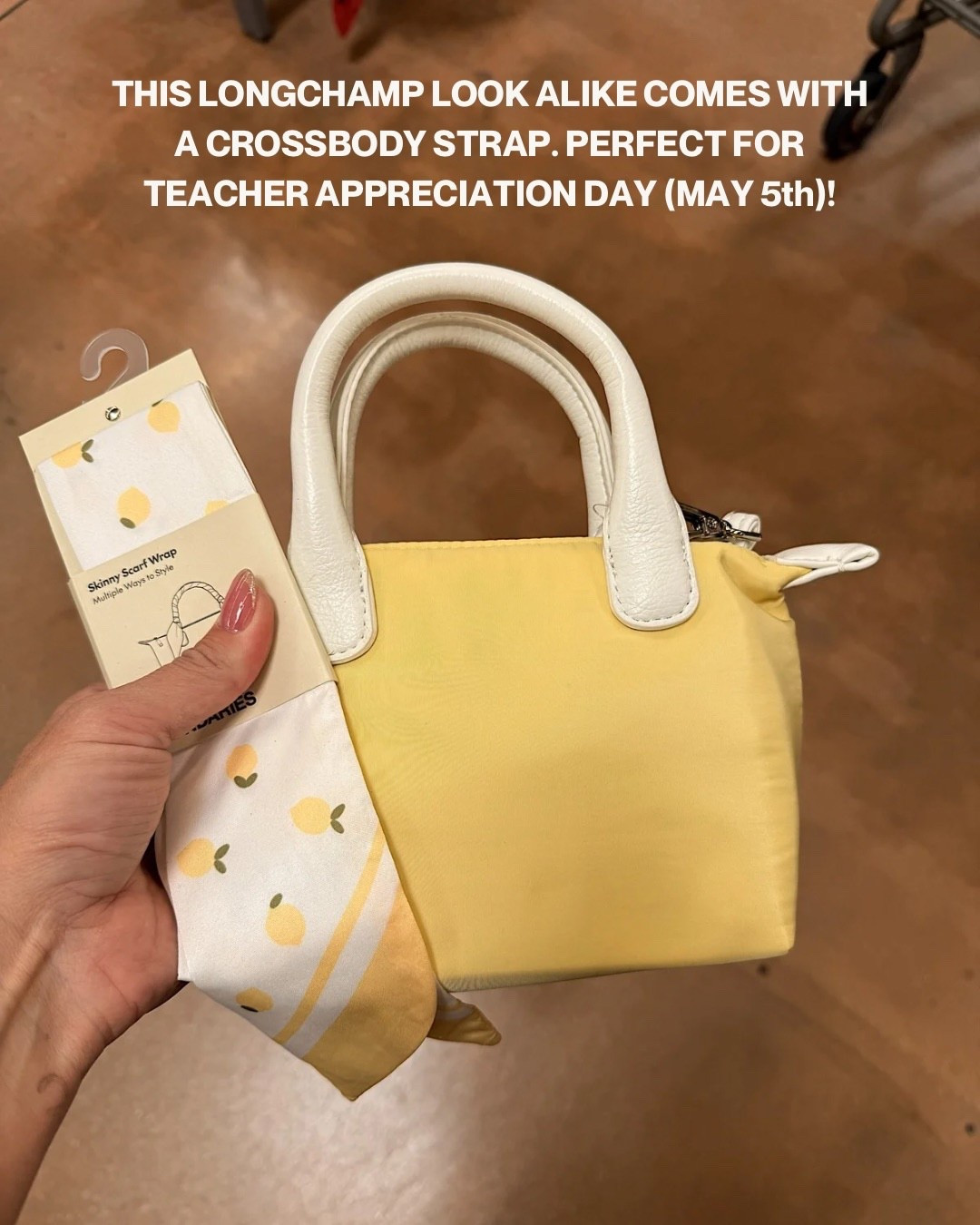 The cutest longchamp looking bag for summer! 

#LTKmomlife #LTKmorningroutine #LTKMothersDay