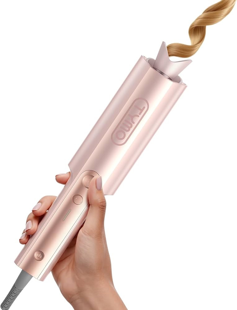 Upgraded Automatic Rotating Curling Iron - TYMO CurlPro Plus Long Barrel Curling Wand for Long Ha... | Amazon (US)