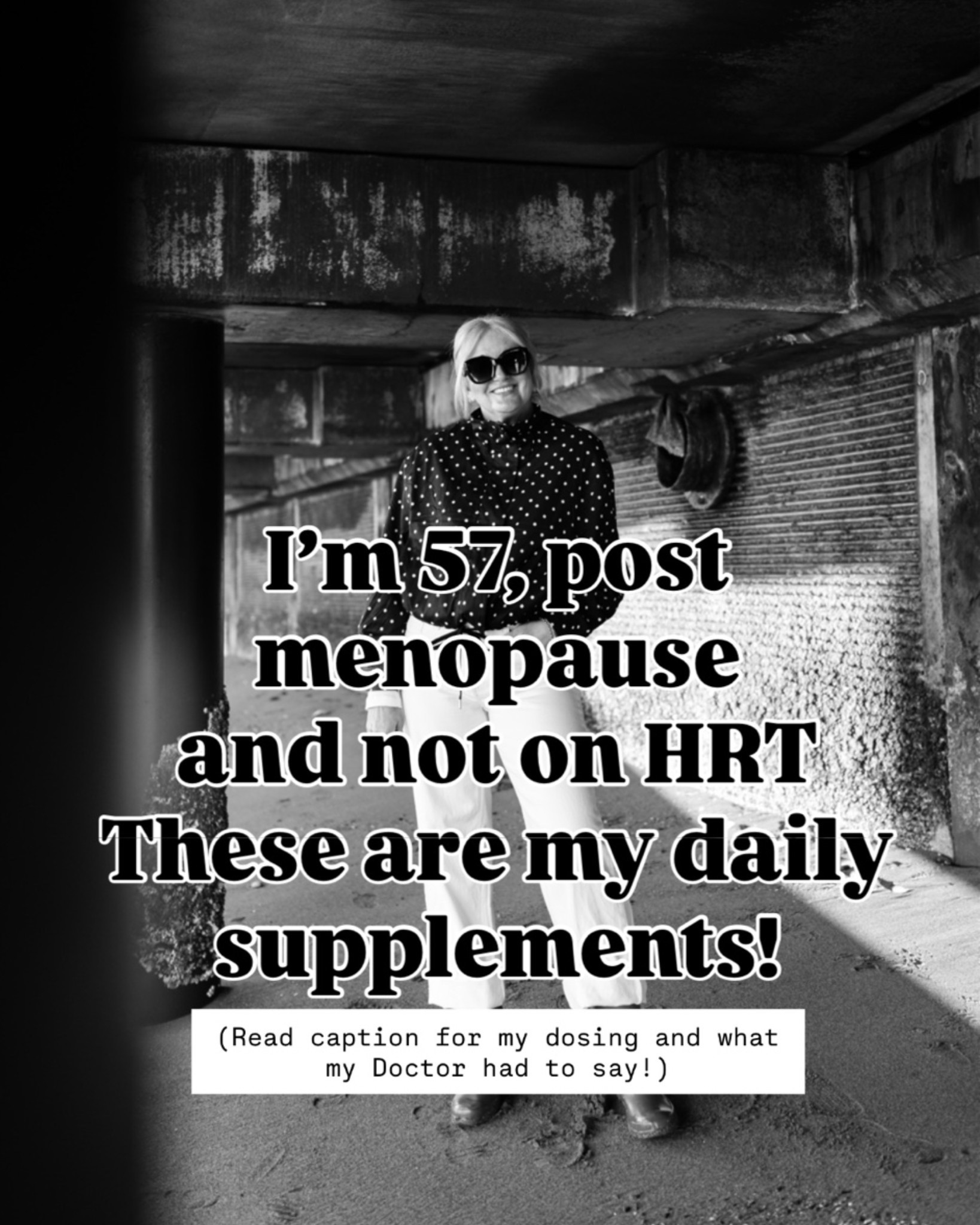I’m 57 + Post Menopause and these are my daily supplements! 💊I am asked often, what I take..so I like to share regularly! 

Comment HEALTH for links! 🛍️ Most of these are part of PRIME DAY!! 

I was recently at my Dr discussing bloodwork and she shared she takes all these same supplements 🙌🏻

YES, I take these everyday!  You can’t outwork what your body is missing.  Targeted support matters now more than ever!  I have had my bloodwork done, I am NOT on HRT, and am not a doctor😉….these are just the things that work for me.

AM ☀️- Stack3, Power of 3, NAD+, Collagen, Creatine, Xcelerate drink, D3+K2 drops

PM 🌙- Magnesium Glycinate, SuperEPA, Zinc, Mulitvitamin 

#supplements #over50 #postmenopause #midlifewomen #amazonprimeday

#LTKdayinmylife #LTKOver40 #LTKActive