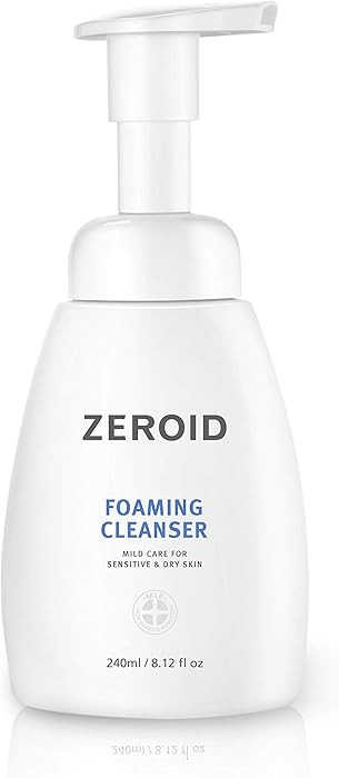 ZEROID | Foaming Cleanser | Facial Cleanser for Sensitive & Dey Skin | Mild Face Wash Care | Gent... | Amazon (US)