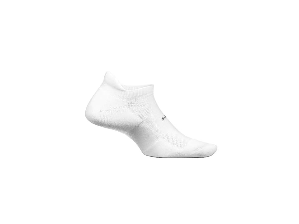 Feetures High Performance Cushion No Show Tab (White) No Show Socks Shoes | Zappos