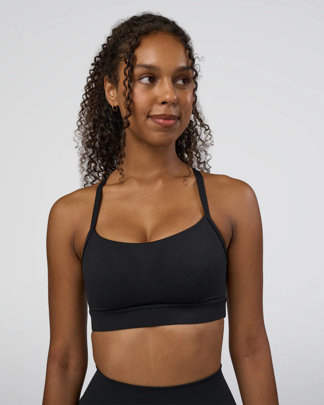Momentum Sports Bra (D/DD/E) - Black | LSKD | LSKD