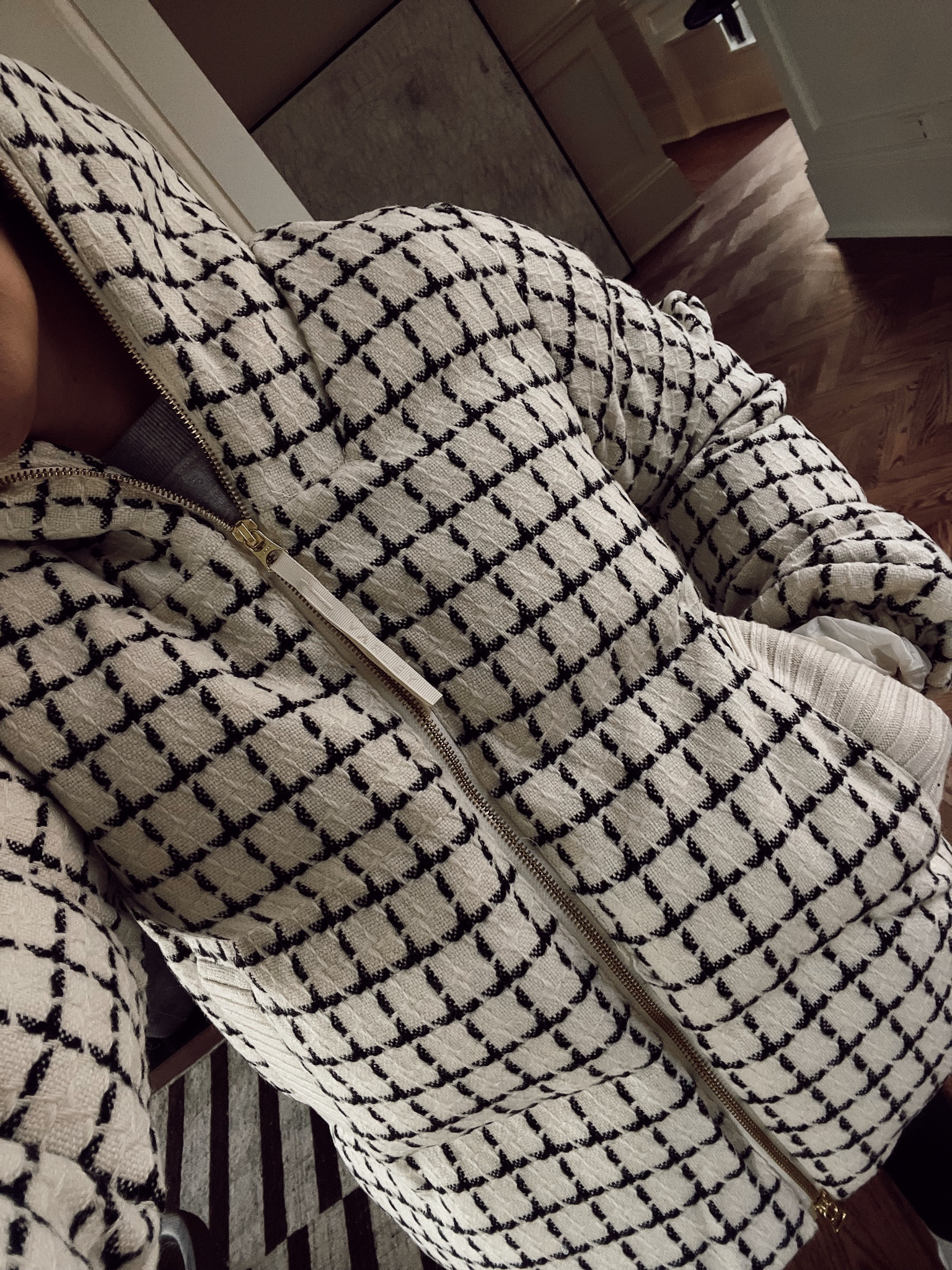 In love with this puffer! Wearing a medium 