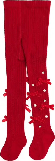 Ruby Red Bedazzled Tights | Nordstrom