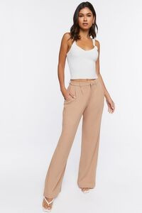 Wide-Leg High-Rise Pants | Forever 21 | Forever 21 (US)