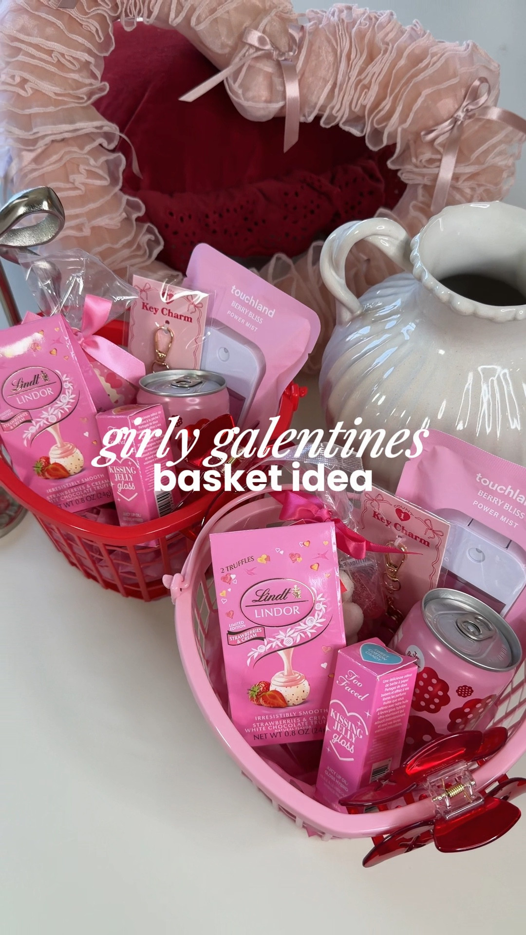Last minute Galentine love baskets for any girly💗 

Celebrating love doesn’t have to be complicated - just cute, pink and filled with little things anyone would love✨

valentines love basket for friends, galentines gift ideas, best friend valentine gift, galentines basket inspiration, friendship gift basket, pink aesthetic gifts, self care gift basket, cozy girl gift ideas, thoughtful gifts for friends, last minute valentine gifts 

#LTKU #LTKValentine #LTKSeasonal