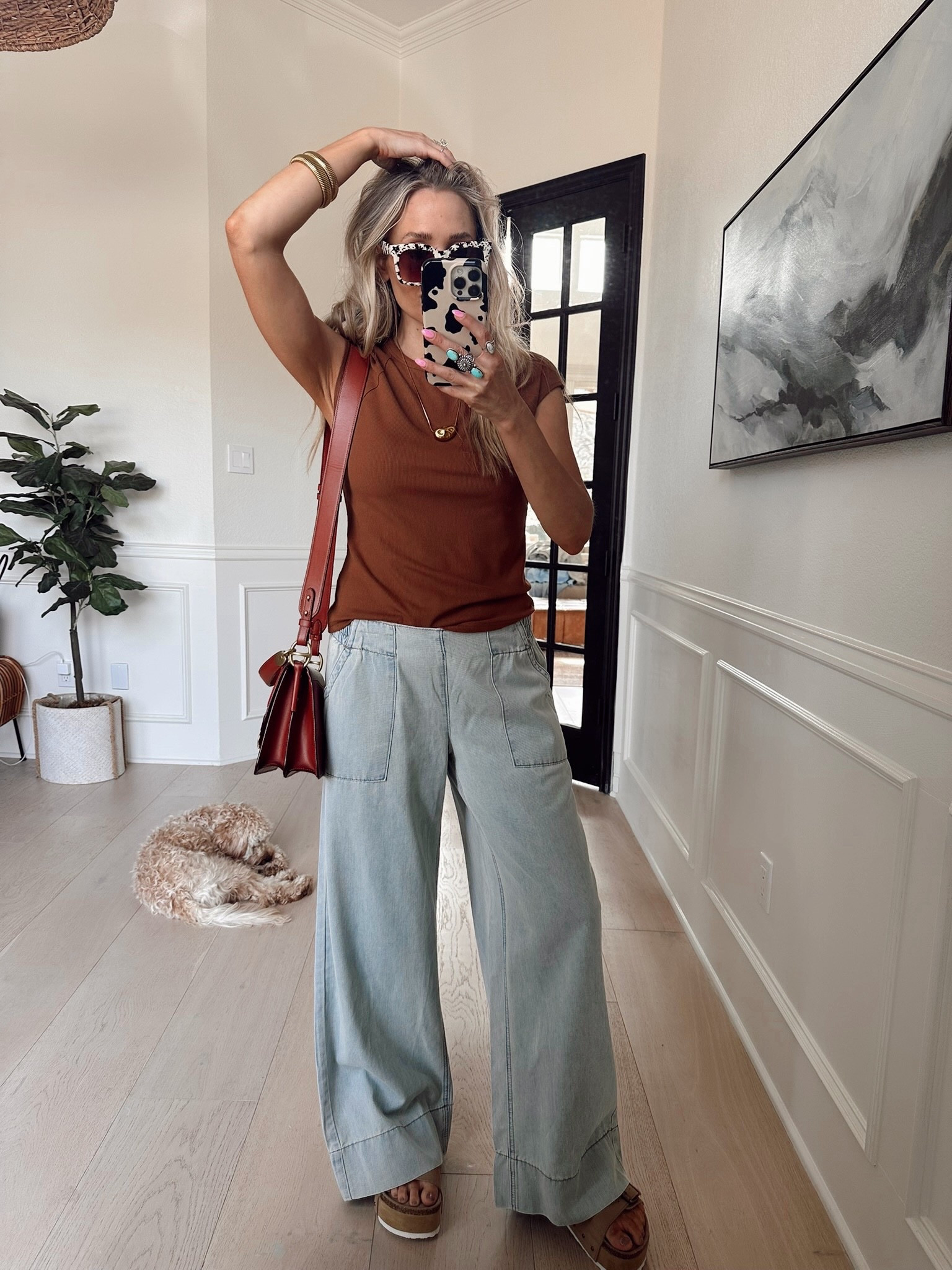 You are KIDDING 🙈 I have a pair of pants just like these from Anthro! These are the Amazon version for only $46 

Wearing my tts (small) in top & bottoms 



#LTKdayinmylife #LTKootd #LTKgrwm
