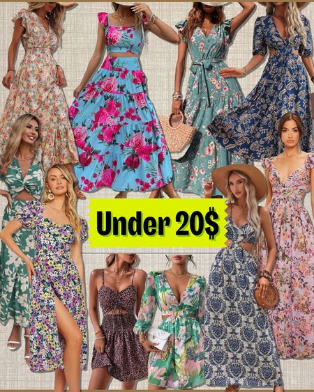 Spring finds | Under 20$ | Spring dresses | Summer dresses | 

#LTKGiftGuide #LTKstyletip #LTKtravel