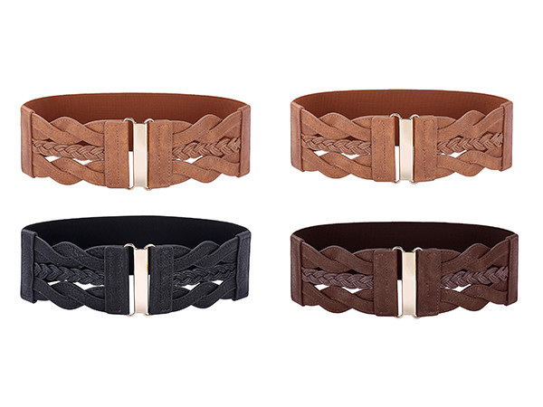 GRACE KARIN Women's Elastic Wide Belts Vintage Stretchy Belt Retro Fashion Cinch Belts for Dresse... | Amazon (US)