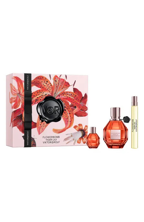 Viktor&Rolf Flowerbomb Tiger Lily Eau de Parfum Gift Set (Limited Edition) $213 Value at Nordstrom | Nordstrom
