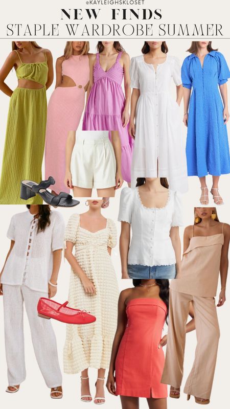 Summer staple wardrobe finds

Summer outfit, vacation outfit 

#LTKStyleTip #LTKFindsUnder100