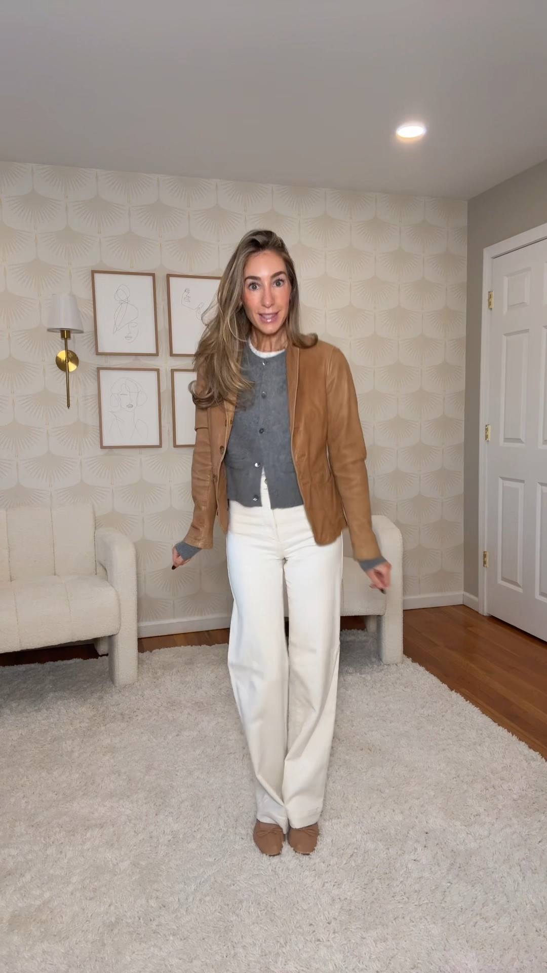 Spring layering is my favorite!!! These pants are like butter, I’m so glad I finally got to break them out again after a long winter! Jacket is super old but I linked similar  

#LTKgrwm #LTKootd