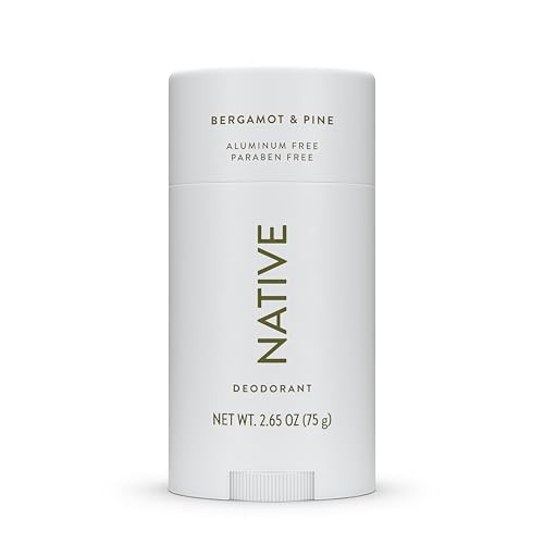Native Deodorant Contains Naturally Derived Ingredients, 72 Hour Odor Control | Seasonal Scents for Women and Men, Aluminum Free with Baking Soda, Coconut Oil & Shea Butter | Bergamot & Pine | Amazon (US)
