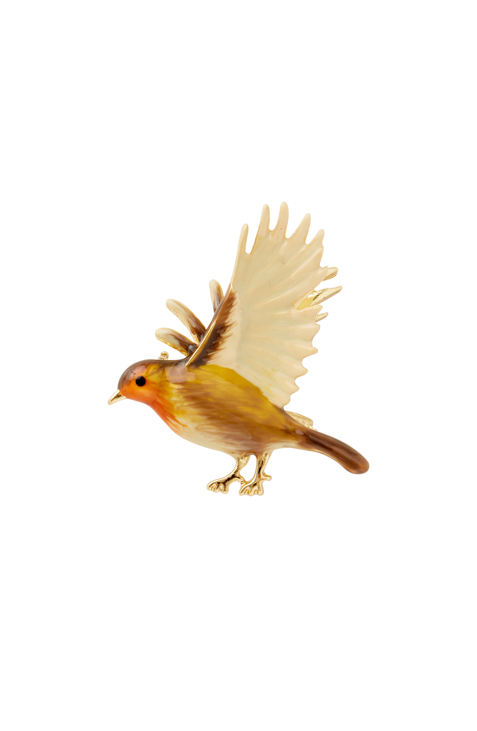 Fable England Enamel Flying Robin Brooch | Nordstrom | Nordstrom