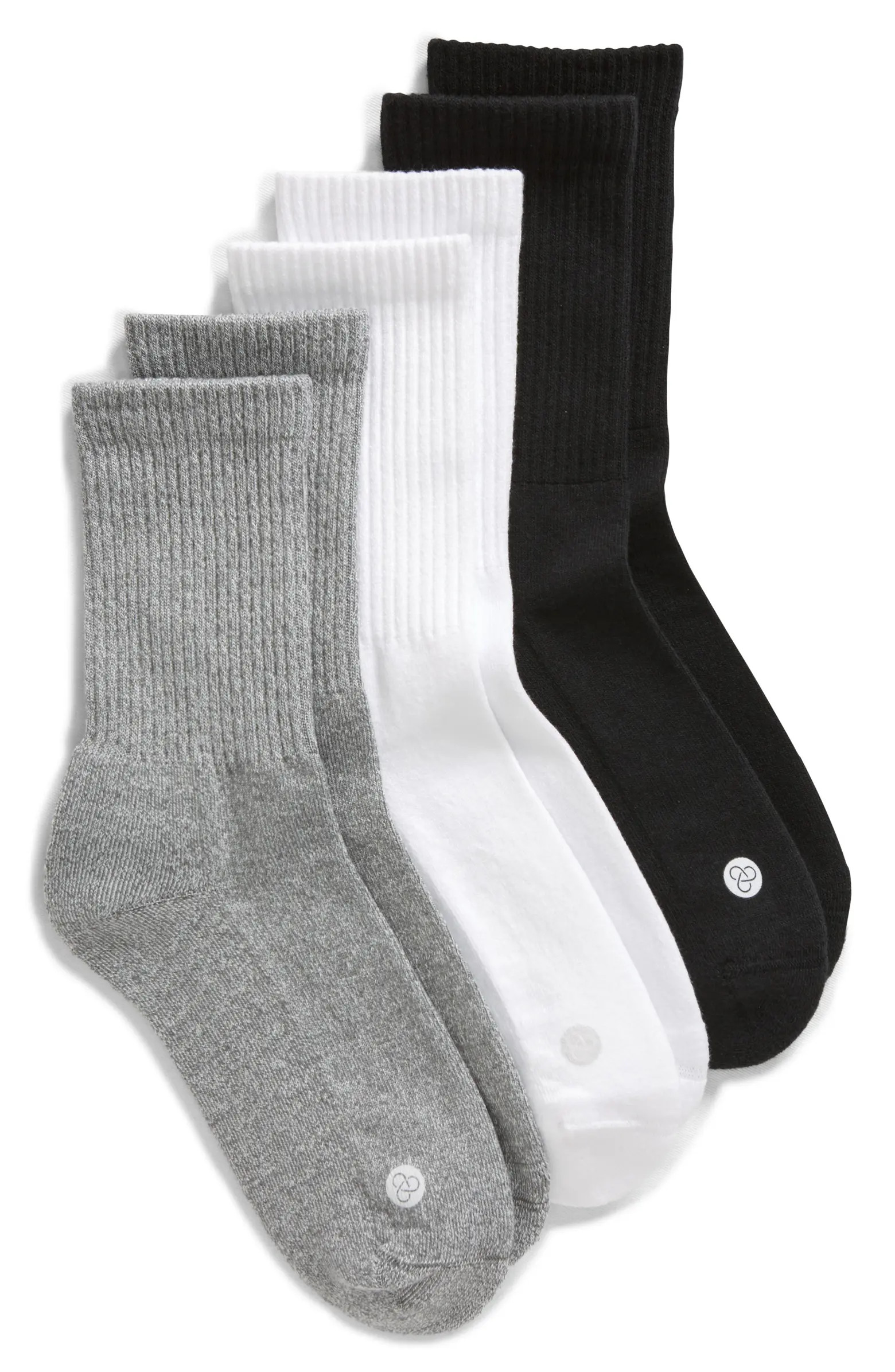 Zella CREW SOCK 3PK | Nordstrom | Nordstrom