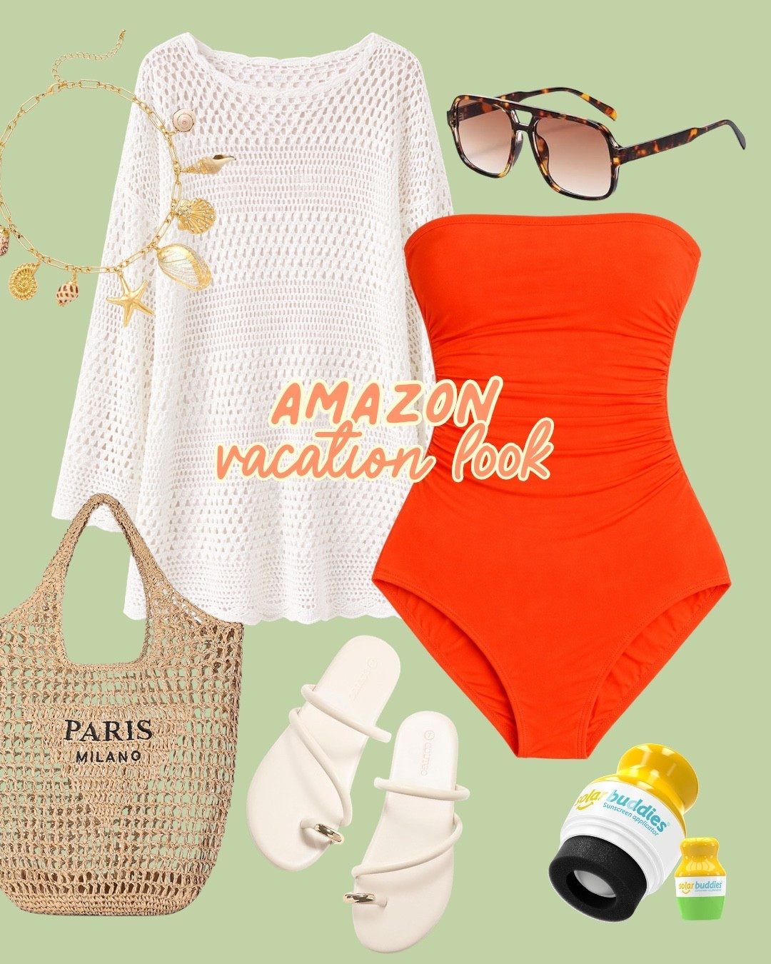 This orange swimsuit is everything! 🧡 I love a vibrant look that also looks so chic. So ready for a sunny vacation!

#LTKootd #LTKSeasonal #LTKgrwm