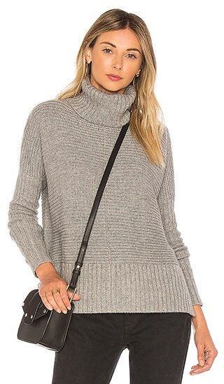 Autumn Cashmere Boxy Shaker Sweater in Nickel | Revolve Clothing