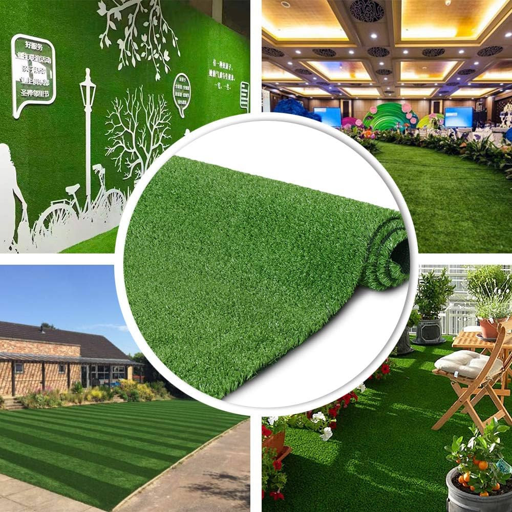 Petgrow Synthetic Artificial Grass Turf 5FTX8FT, Indoor Outdoor Dog Synthetic Grass Mat, Party We... | Amazon (US)