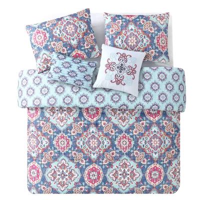 Dichiera Reversible Comforter Set Alcott Hill Size: King Comforter + 2 shams + 2 Pillows | Wayfair North America